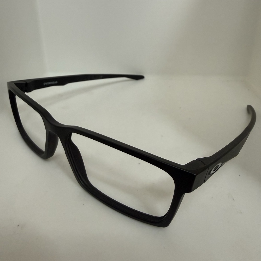 Oakley OX8060 Overhead Eyeglasses Satin Black 59‑16 Frames Made in Brazil